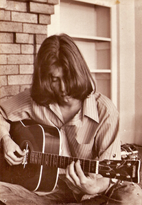 Basil  on the porch in 1972